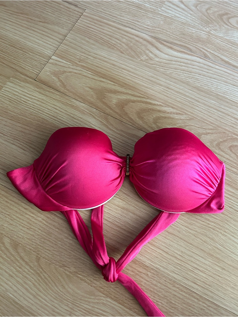 Victoria’s Secret Hot Pink Bombshell Bikini Top 34C